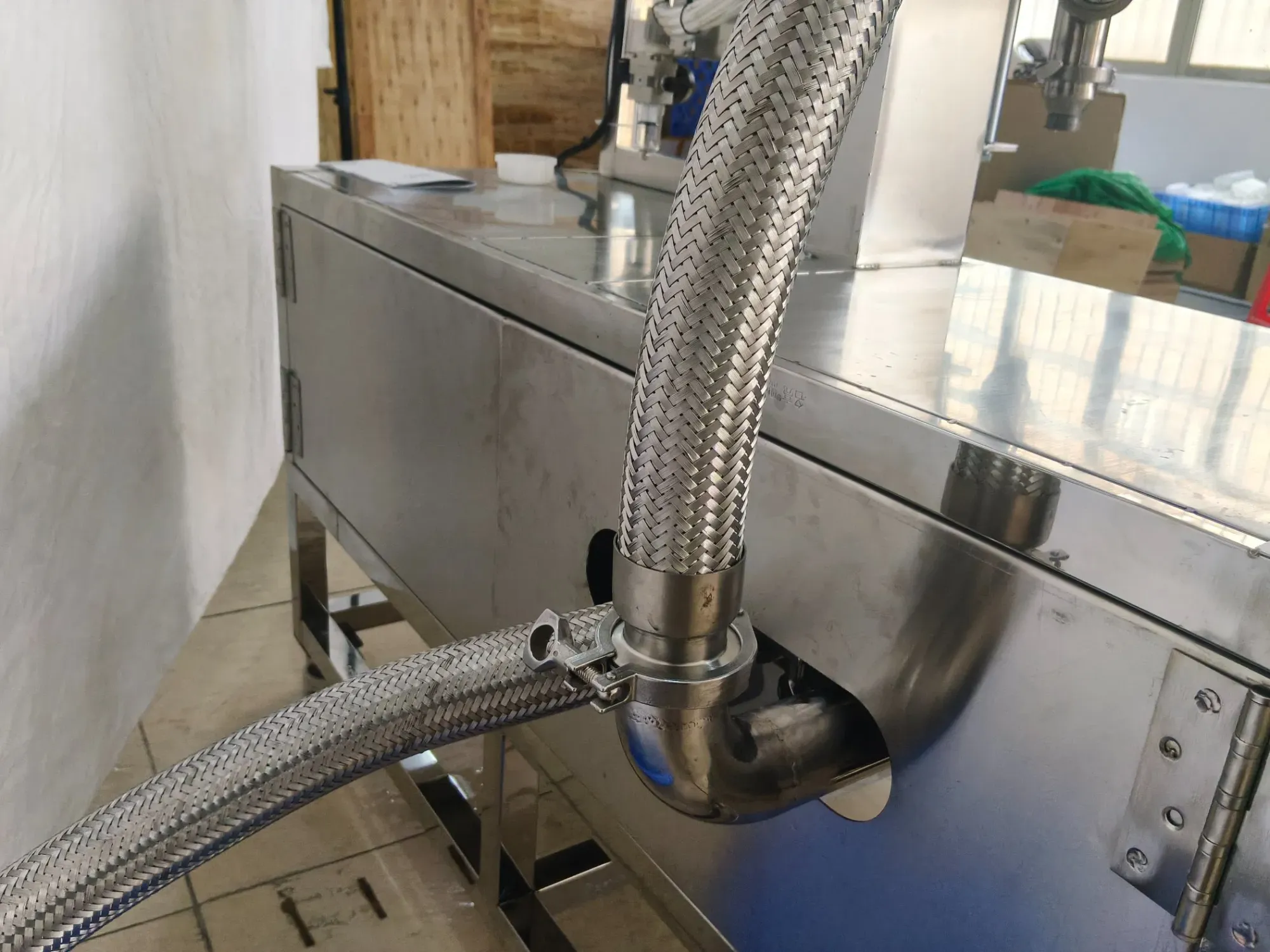 Полуавтоматическая машина для заполнения больших ведер с высокой производительностью 4