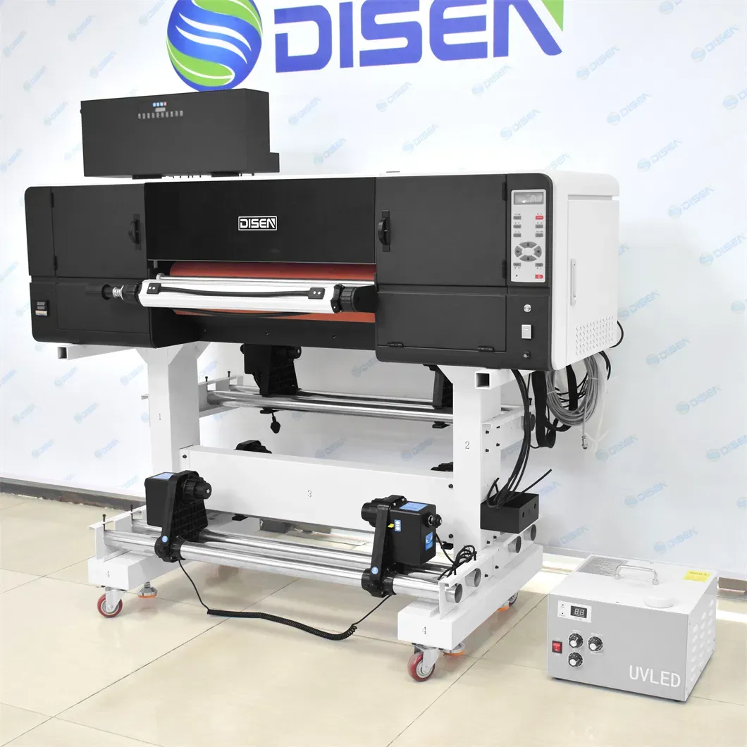 Высокопроизводительный УФ DTF принтер 60 см для ярких индивидуальных дизайнов 3