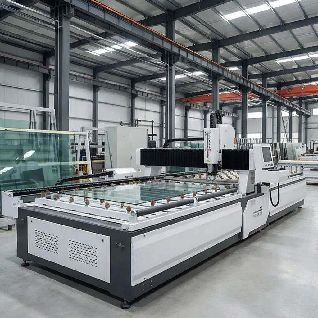 Система высокопроизводительного CNC сверления и фрезерования стекла для профессионалов