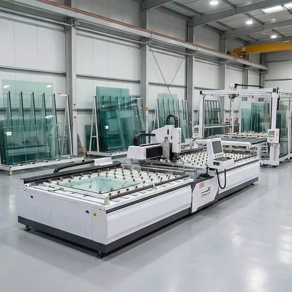 Система высокопроизводительного CNC сверления и фрезерования стекла для профессионалов 3