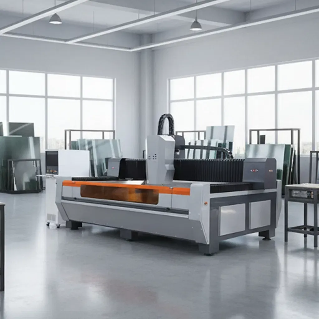 Высокопроизводительная двойная стеклообрабатывающая CNC машина для профессионалов 3