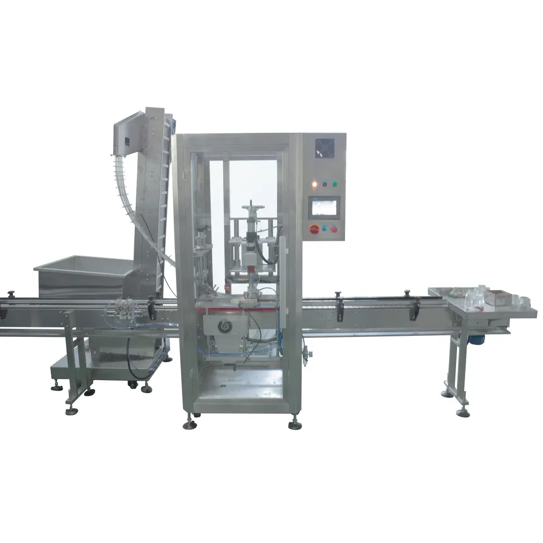 Автоматическая машина для укупорки бутылок с сервоприводом