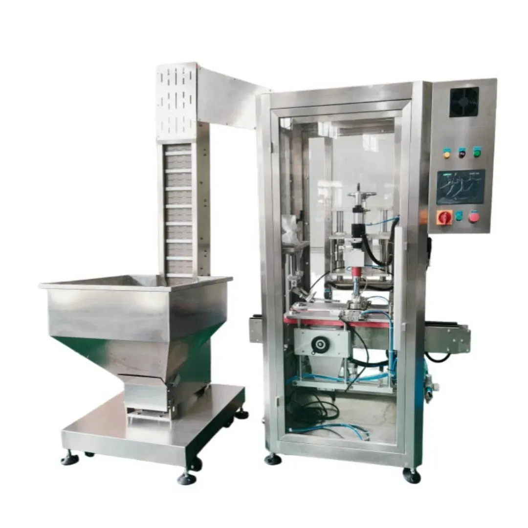 Автоматическая машина для укупорки бутылок с сервоприводом 5