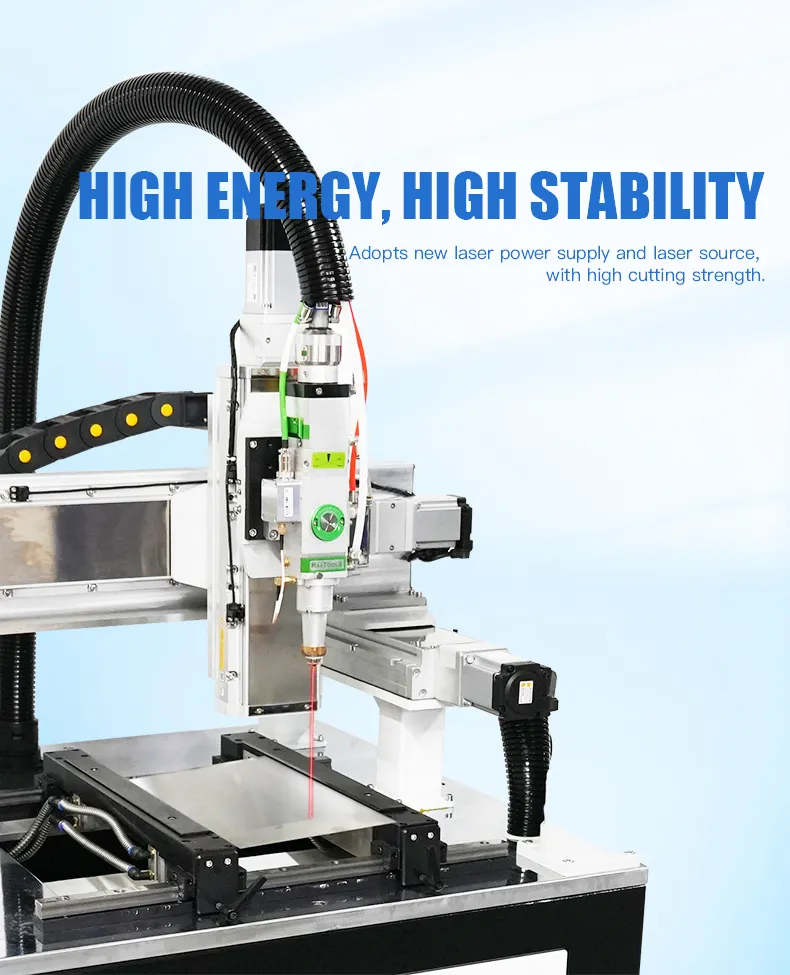 Высокоточная 1500W волоконно-лазерная машина для резки металла 4
