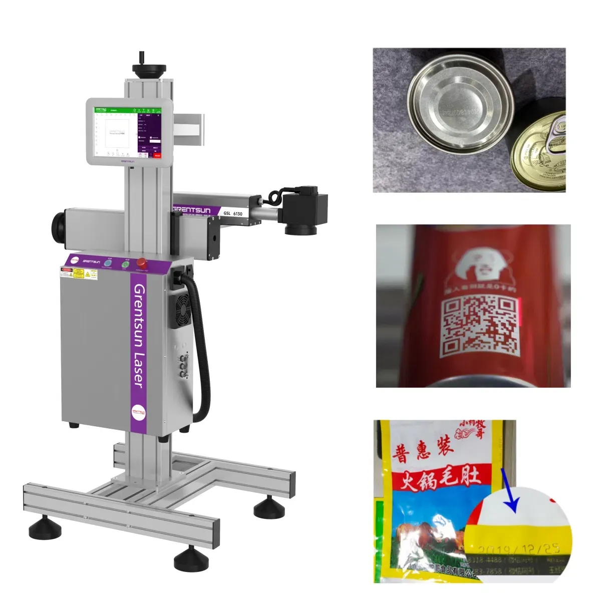 Высокоточная волоконно-лазерная маркировочная машина 30W/100W