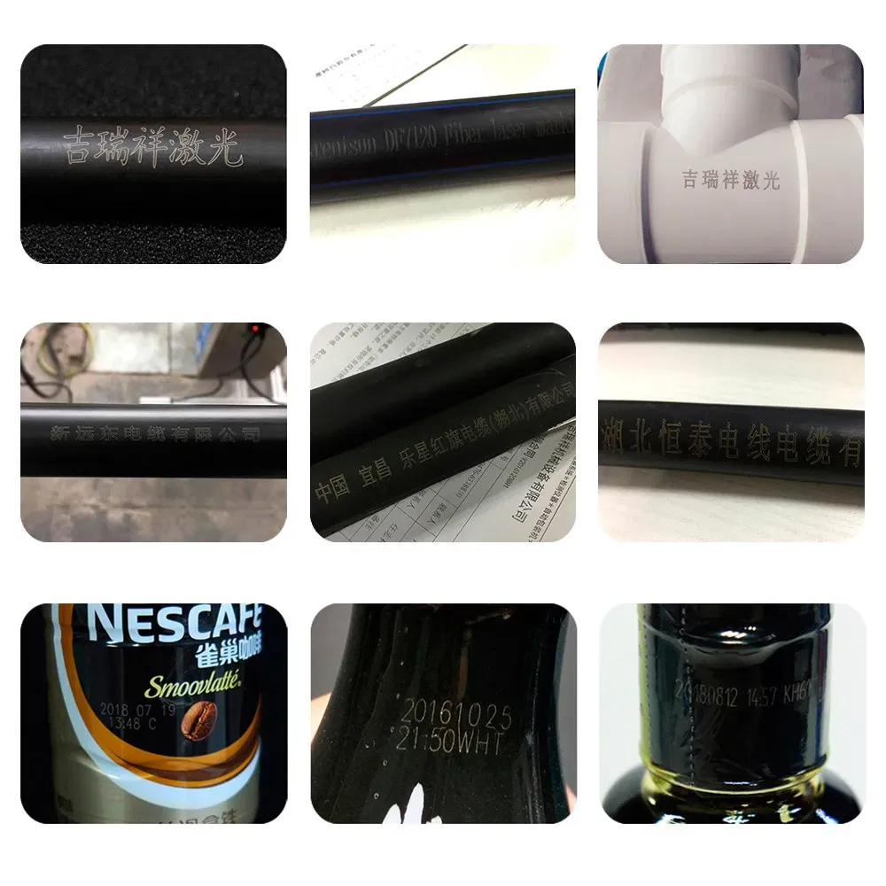 Высокоточная волоконно-лазерная маркировочная машина 30W/100W 4