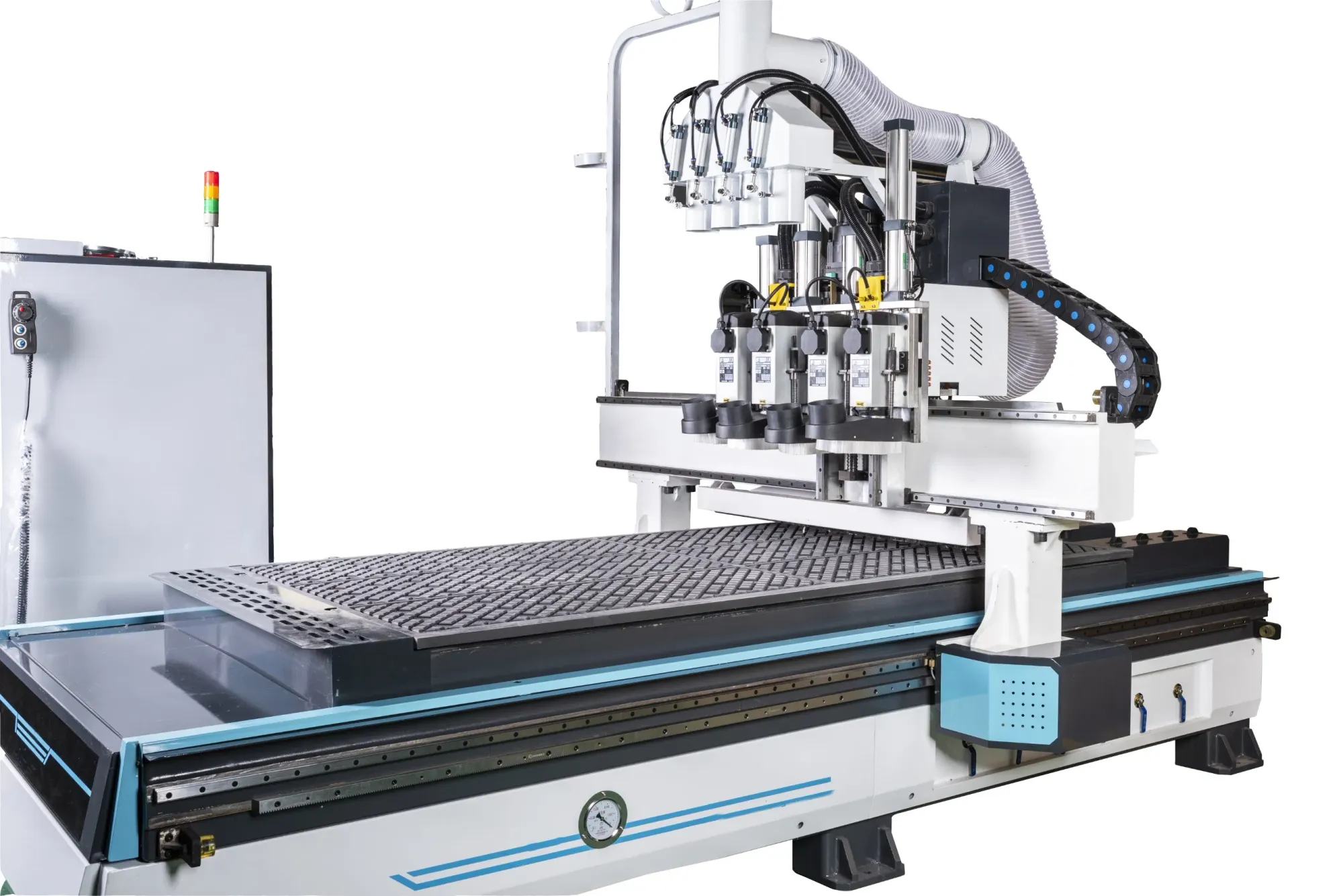 Высокоточный 4-Head ЧПУ фрезер для деревообработки и МДФ ZD1325 5