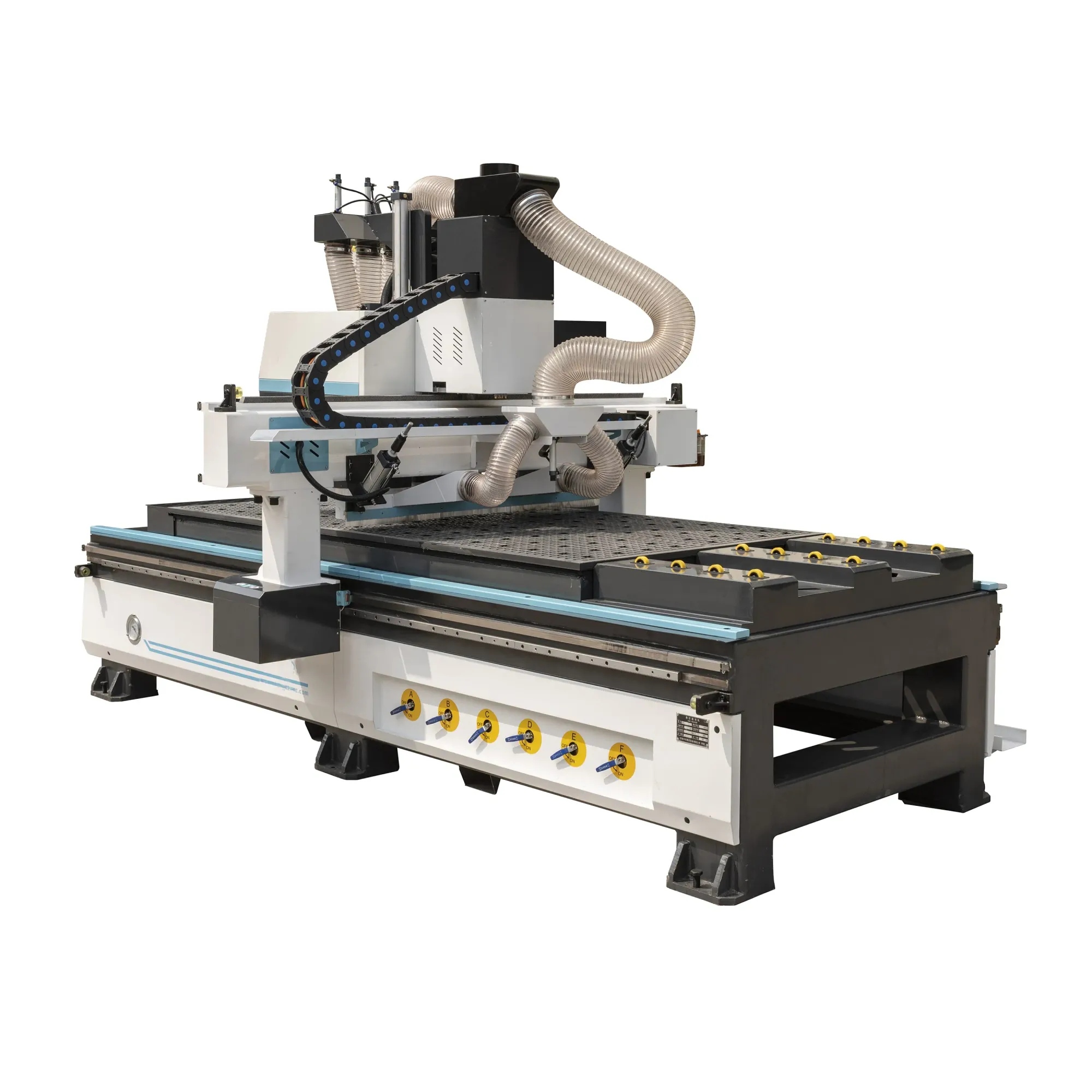 Высокоточный 4-Head ЧПУ фрезер для деревообработки и МДФ ZD1325 6