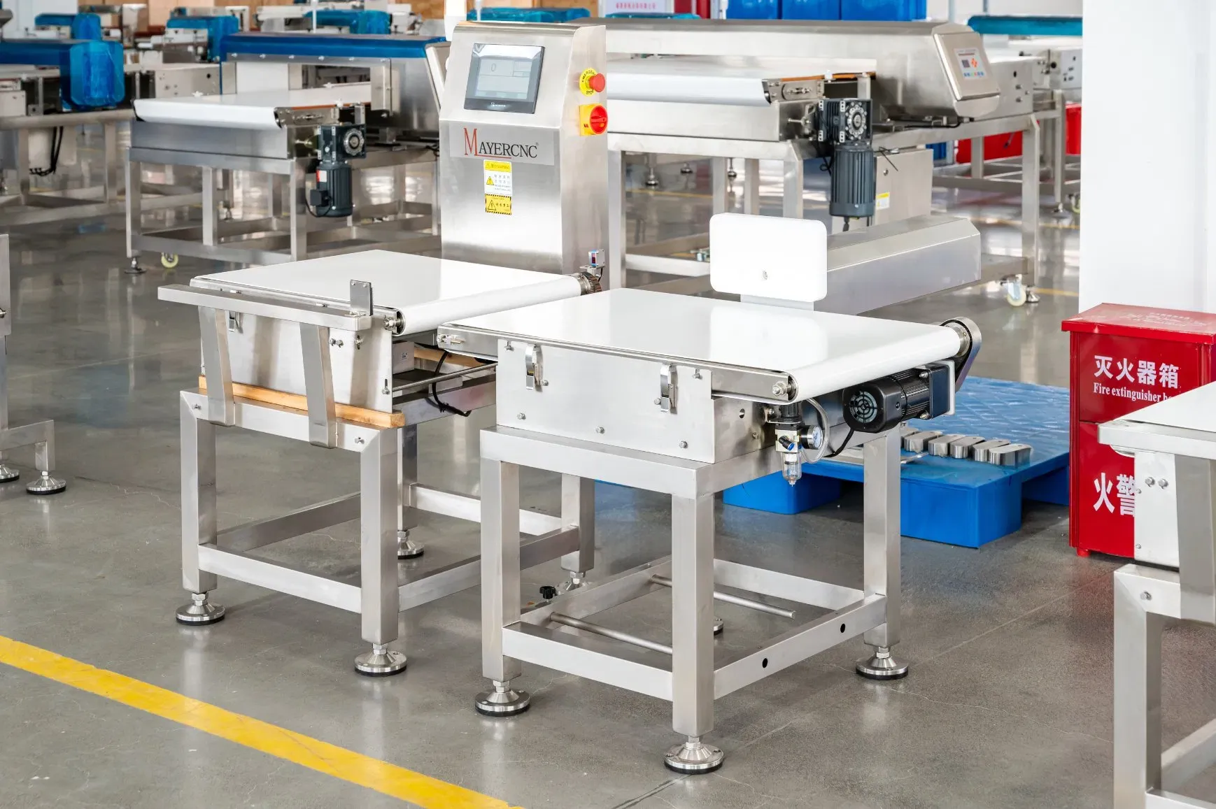 Высокоточный автоматический контрольный вес для закусок и замороженных продуктов 2