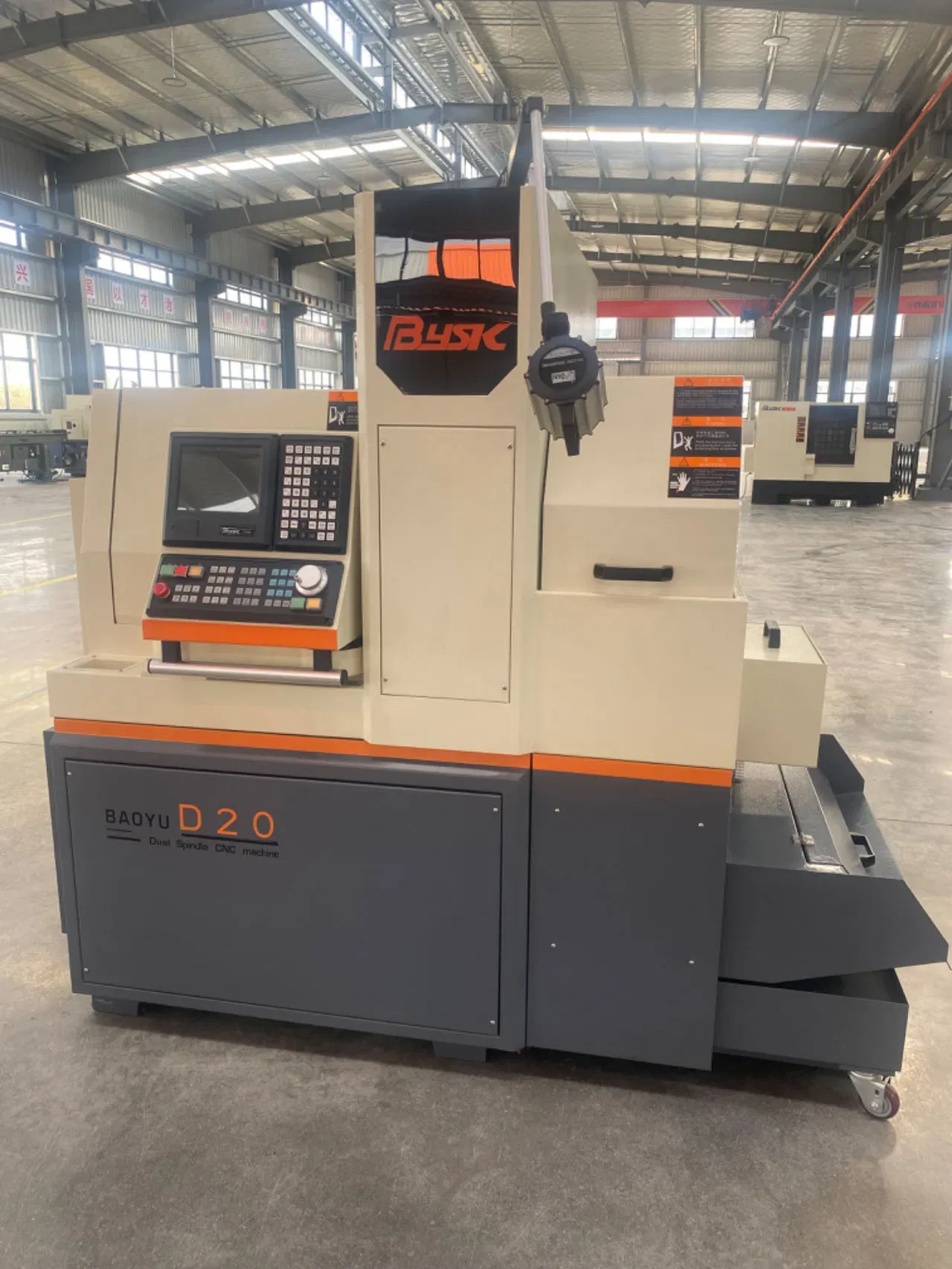 Высокоточный Баою D20 Малый швейцарский станок с ЧПУ для металлообработки 2