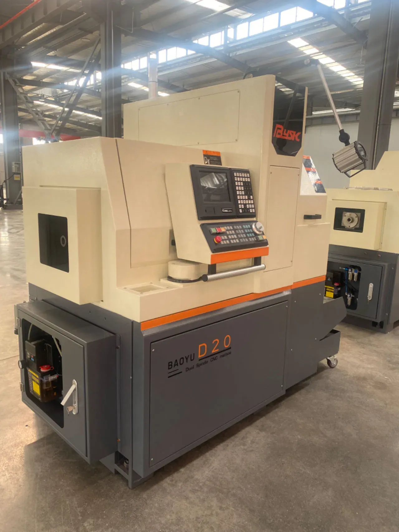 Высокоточный Баою D20 Малый швейцарский станок с ЧПУ для металлообработки 4