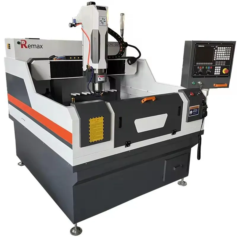 Высокоточная чугунная 3D фрезерная обработка металла 600*600mm станок с ЧПУ 6