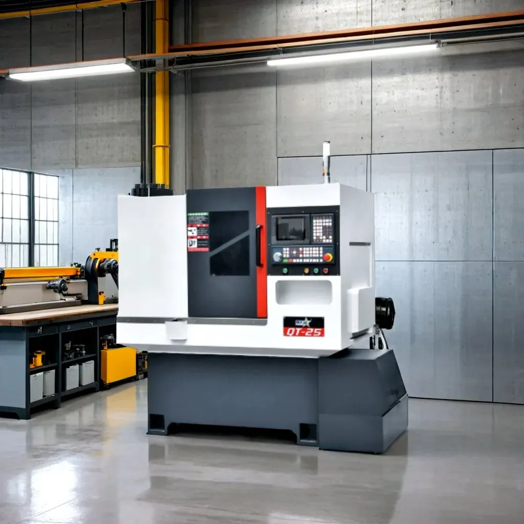 Высокоточный Qt-25 ЧПУ токарный станок для производства электрических терминалов