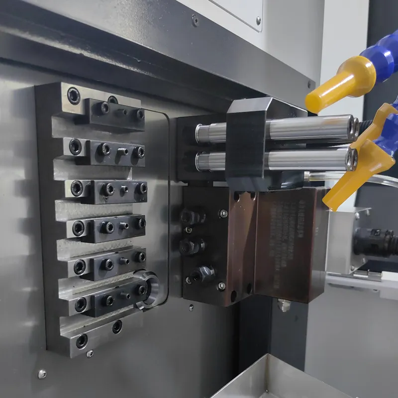 Высокоточный слайд-головочный 13mm токарный станок с тремя силовыми головками 4