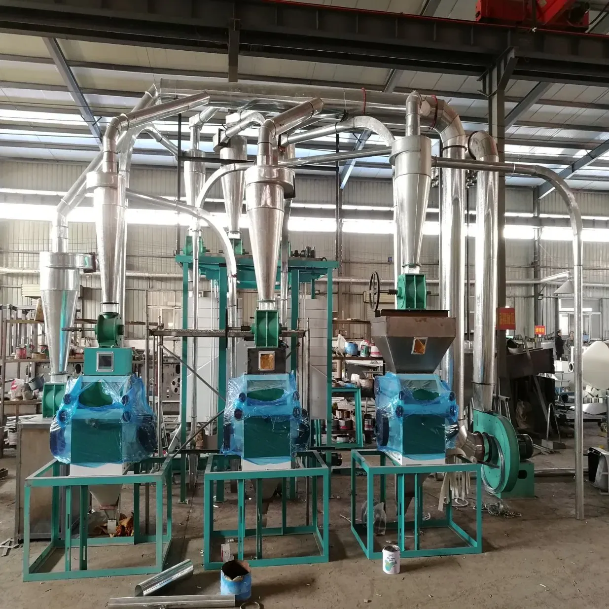 Высокопроизводительная мукомольная мельница для пшеницы и кукурузы 4