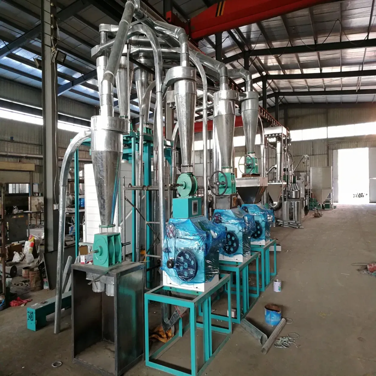 Высокопроизводительная мукомольная мельница для пшеницы и кукурузы 6