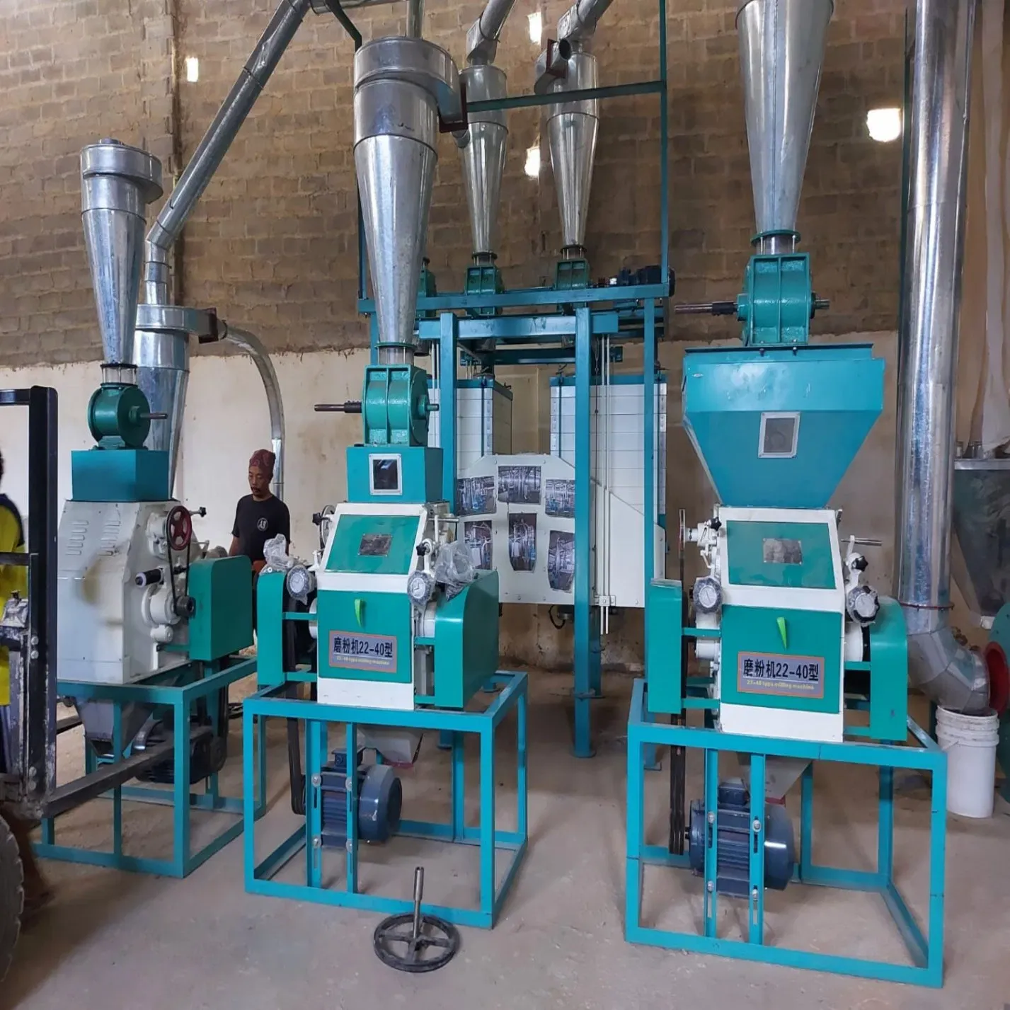 Высокопроизводительная мукомольная мельница для пшеницы и кукурузы 5