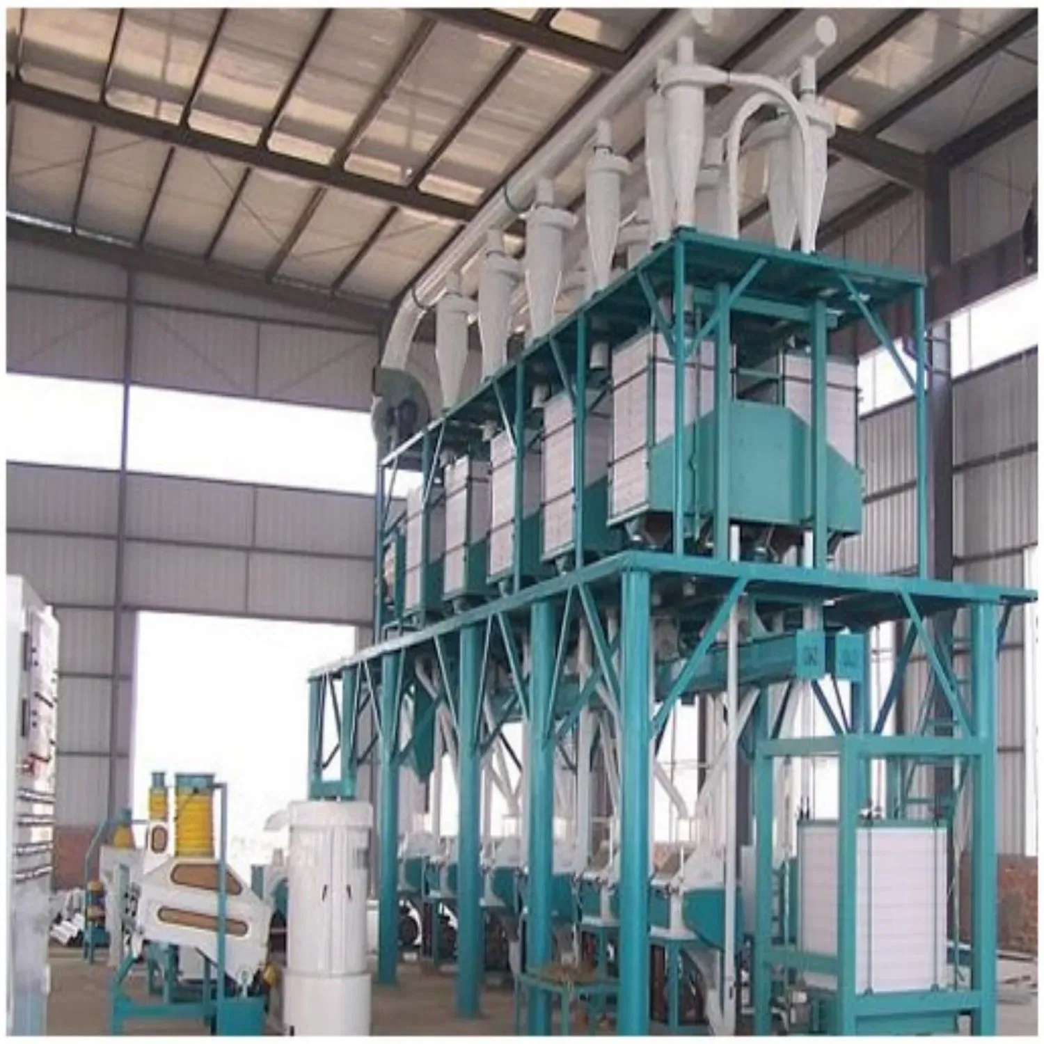 Высокопроизводительная мельница для кукурузной муки 40 тонн в день 3