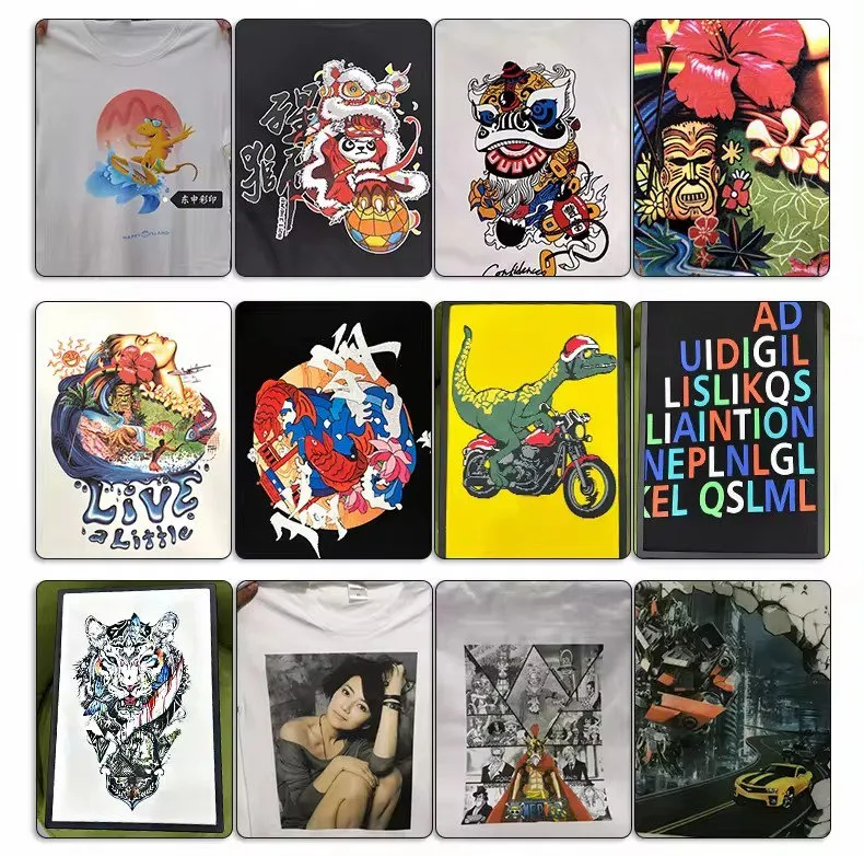 Промышленный прямой печатный принтер формата A3 DTG 3