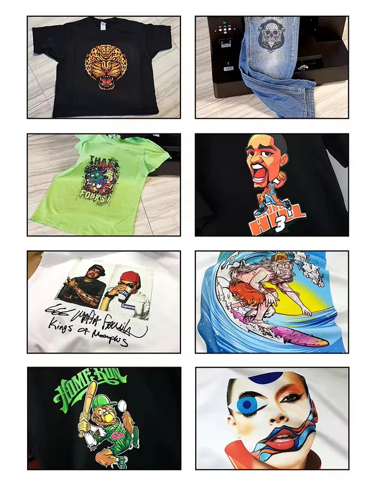 Промышленный прямой печатный принтер формата A3 DTG 2