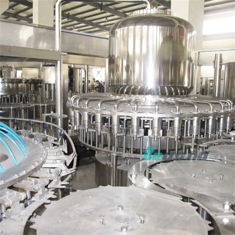 Автоматическая машина для упаковки, наполнения и укупорки апельсинового сока CY series 6