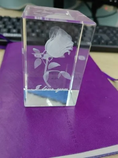 Профессиональный лазерный станок для гравировки кристаллов 3