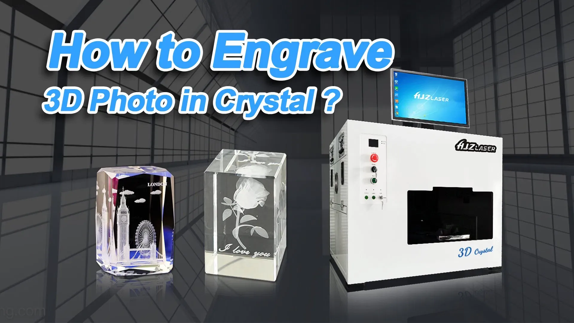 Профессиональный лазерный станок для гравировки кристаллов 2