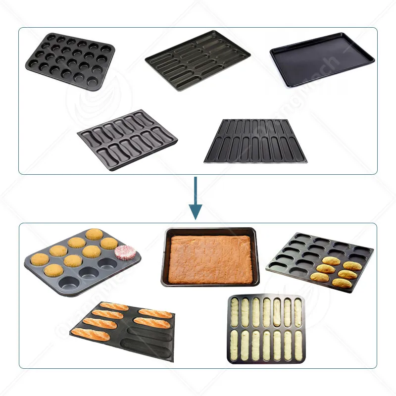 Машина для выпечки кексов в маленькой форме для мадлен 5