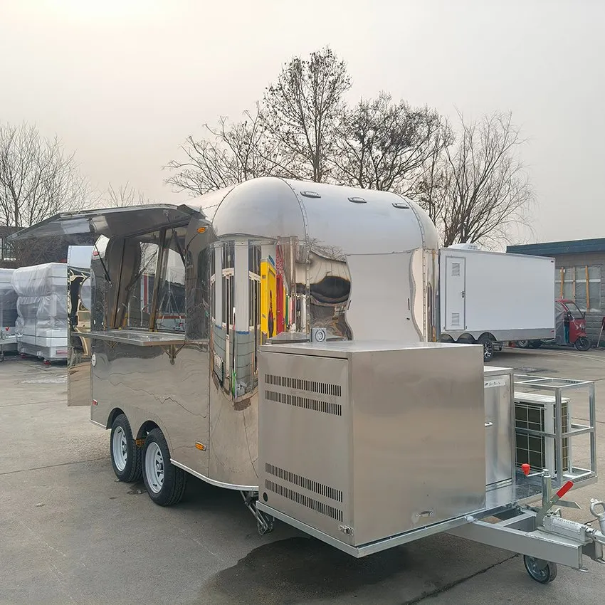 Высококачественный полностью оборудованный трейлер для уличной еды