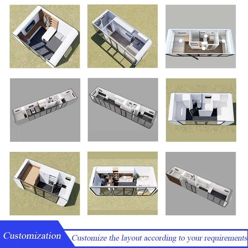 Модульный курортный домик для кемпинга и отдыха 3