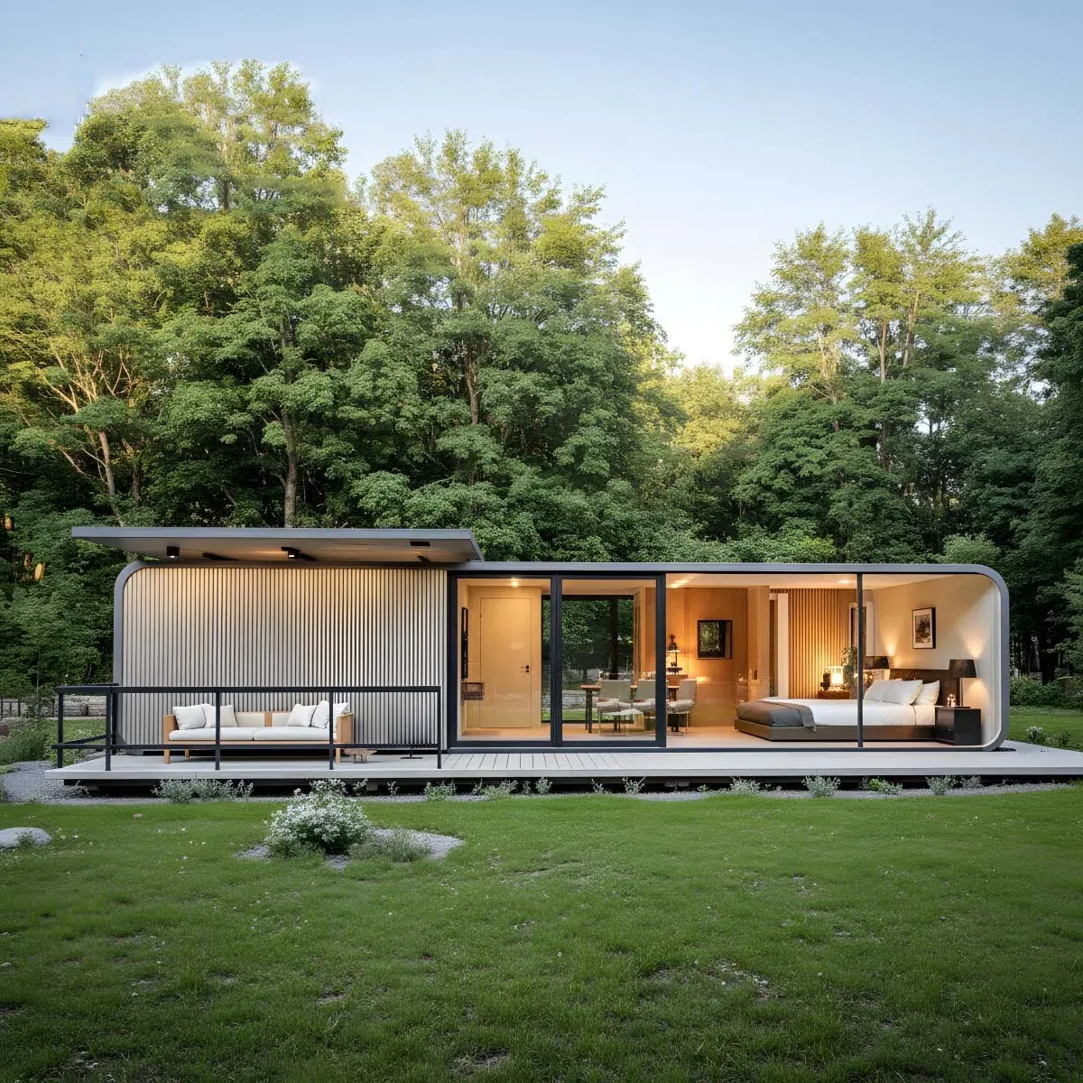 Модульный курортный домик для кемпинга и отдыха