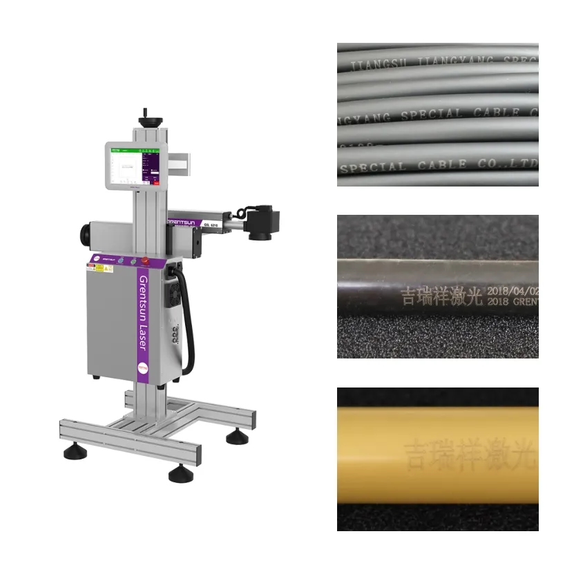 Высокоскоростная волоконно-лазерная кодировочная машина для металлических банок