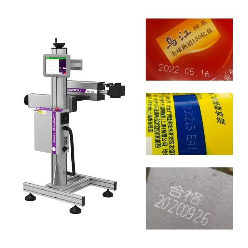 Высокоскоростная CO2 Лазерная маркировочная машина GSL3130