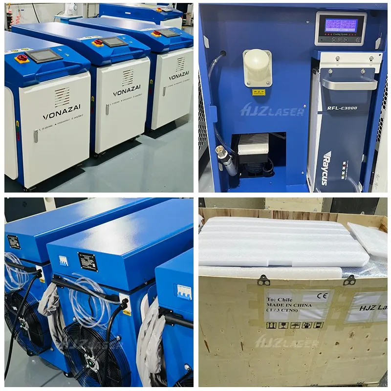 Высокоскоростной 4 в 1 Портативной волоконной лазерной очистке, сварке и резке