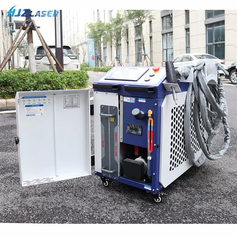 Высокоскоростной волоконный лазерный комплекс для сварки, резки и очистки 2