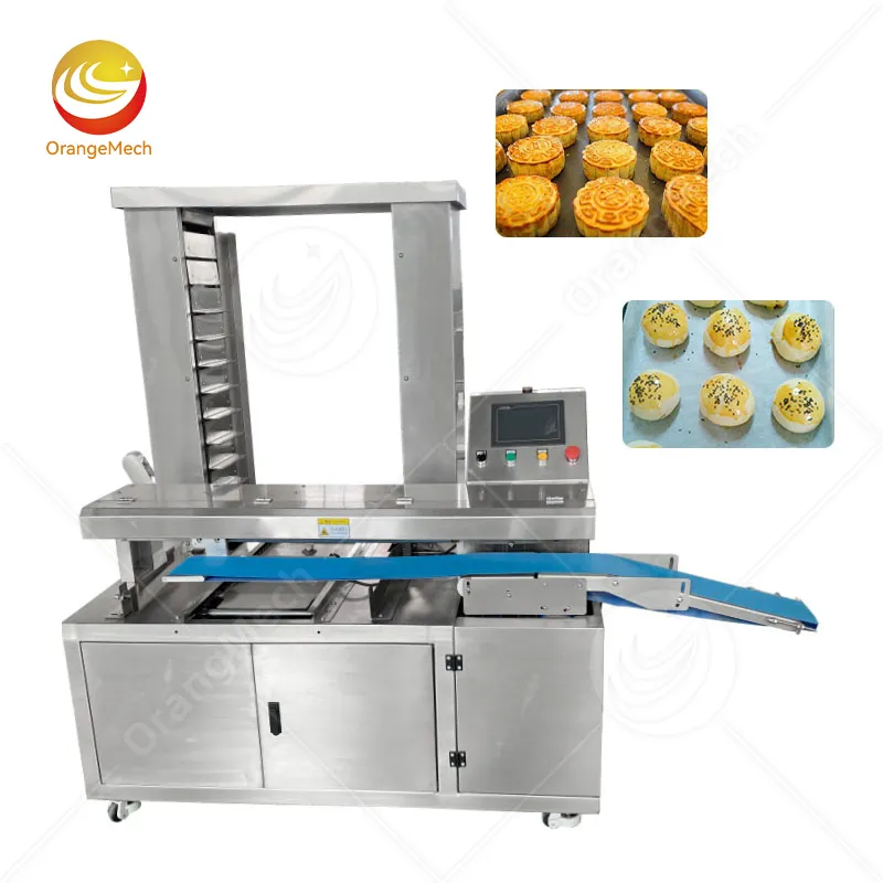 Автоматическая машина для укладки и выравнивания лунных тортов, хлеба и маамуля