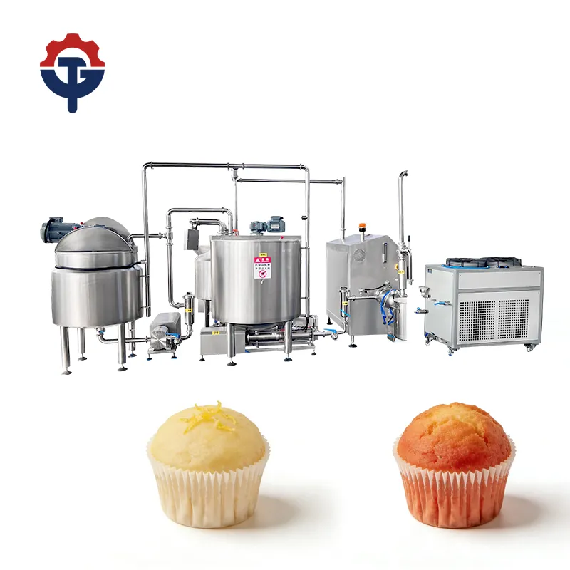 Автоматическая линия для производства кексов с системой автоматического нанесения