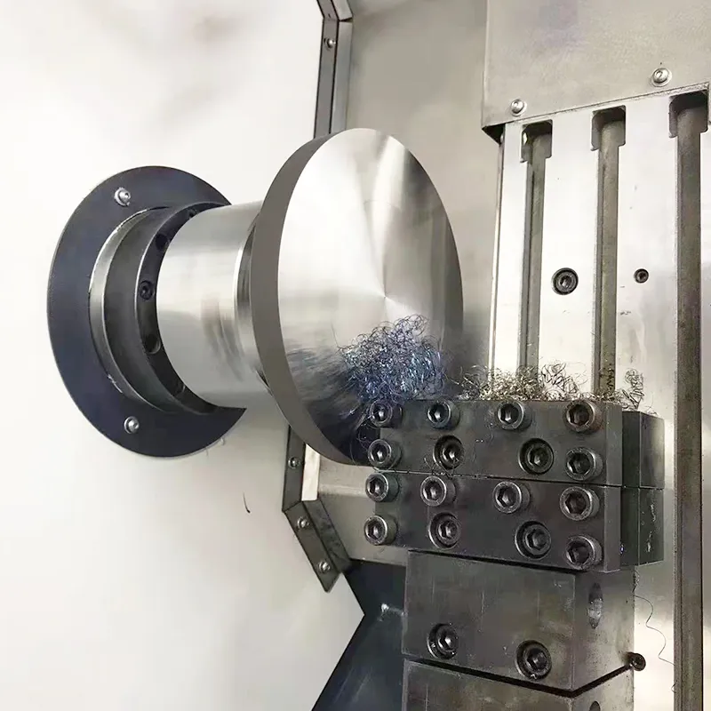 Высокоскоростной токарный станок Fanuc с ЧПУ Tck50A 2