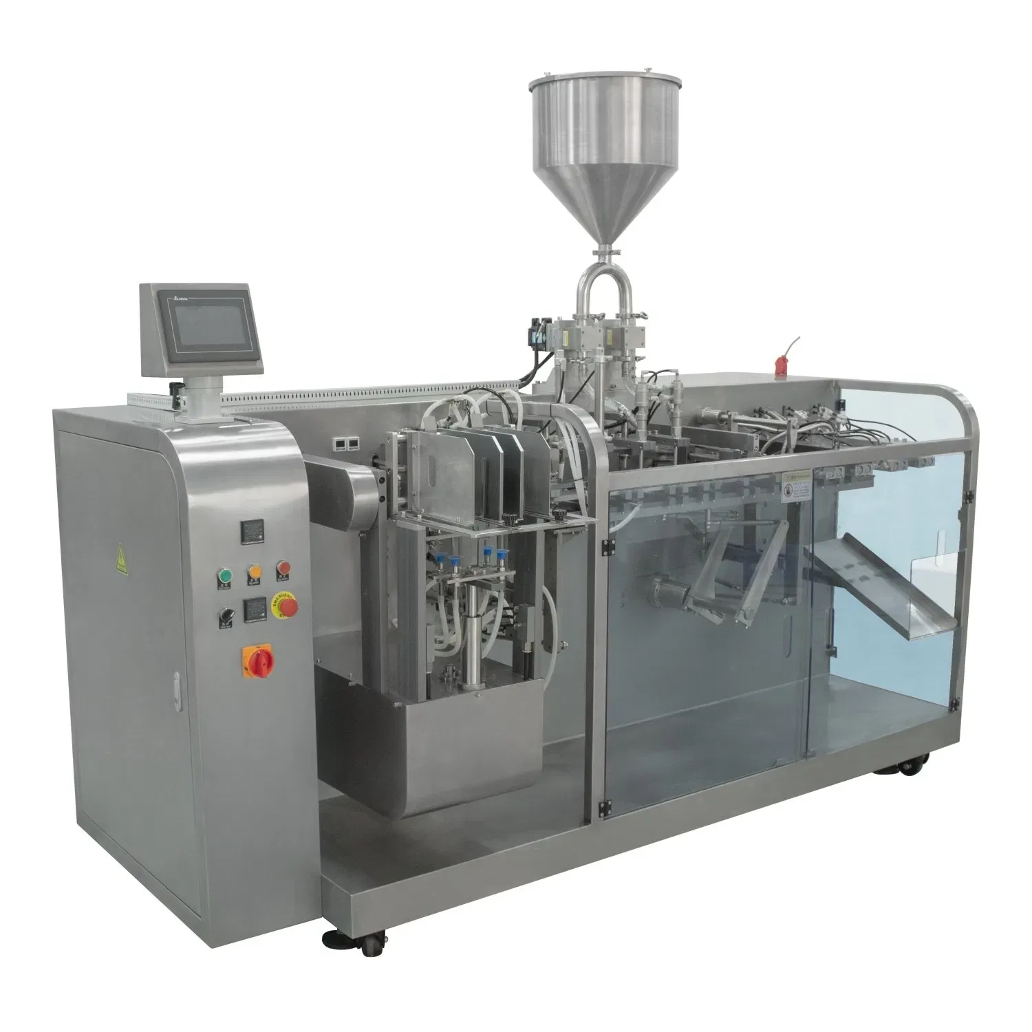 Автоматическая упаковочная машина для жидкого джема в горизонтальные пакеты с высокой скоростью заполнения