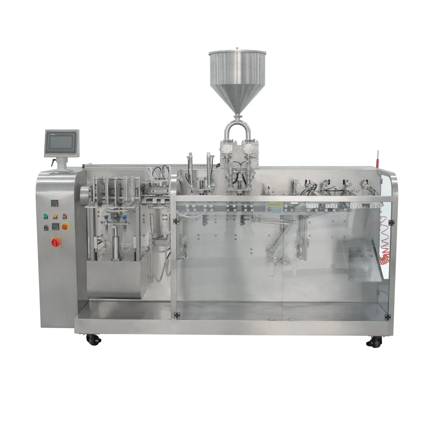 Автоматическая упаковочная машина для жидкого джема в горизонтальные пакеты с высокой скоростью заполнения 3