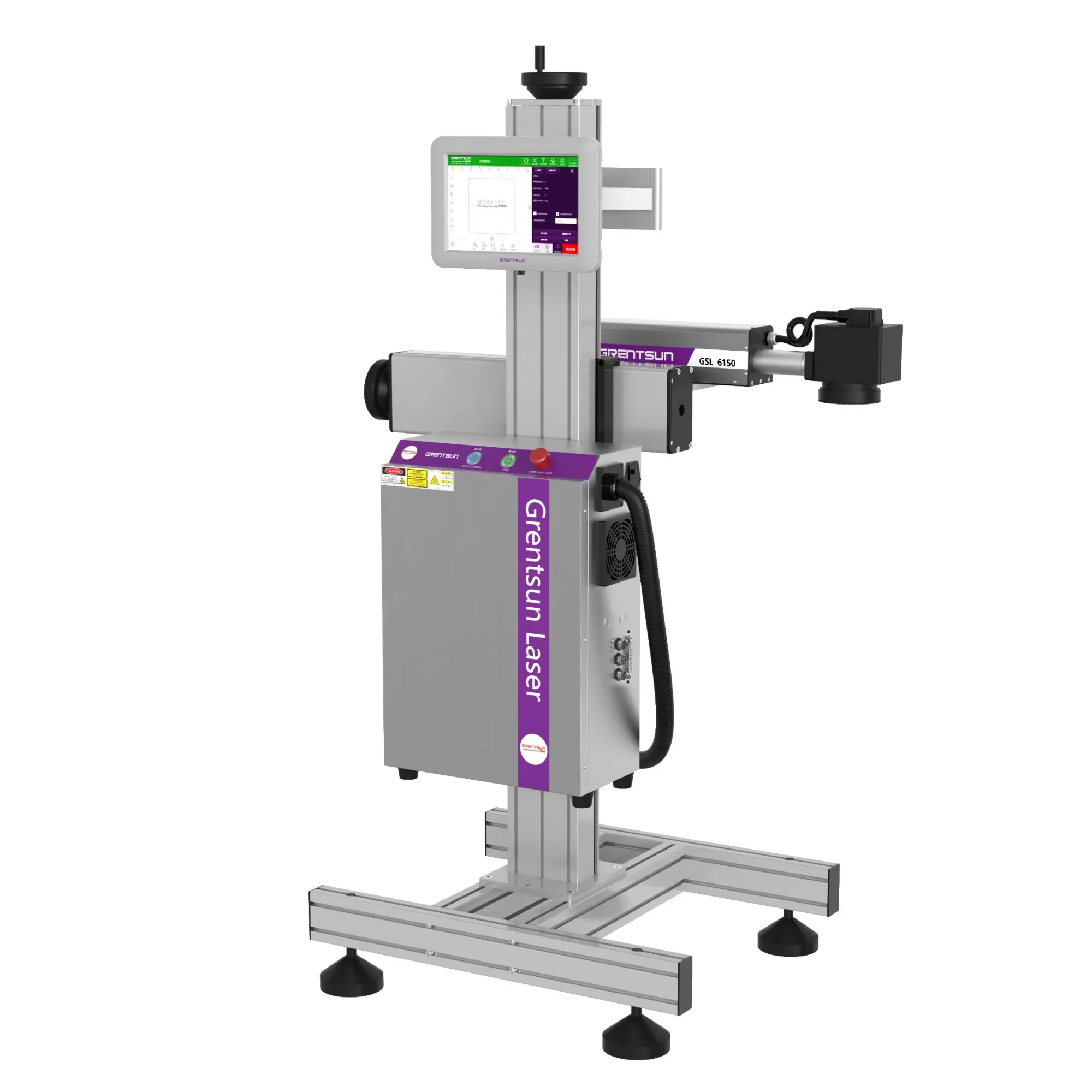Профессиональная машина для лазерной маркировки волоконно-оптических кабелей GSL6150 2