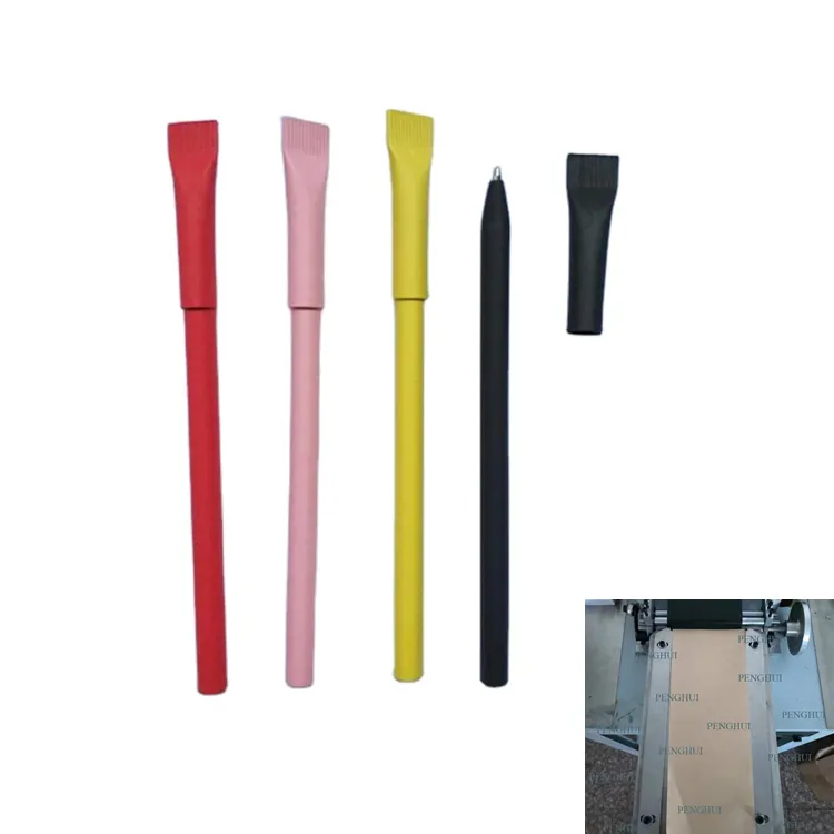 Машина для производства экологичных ручек из переработанной бумаги высокой скорости