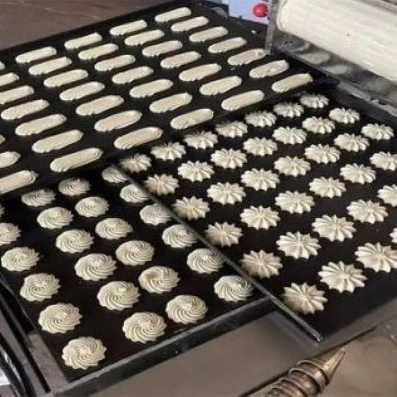 Автоматическая машина для нарезки и выпечки печенья