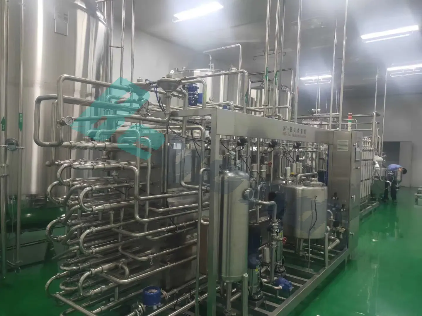 Полностью автоматическая машина для приготовления фруктового сока 2000t/ч 3