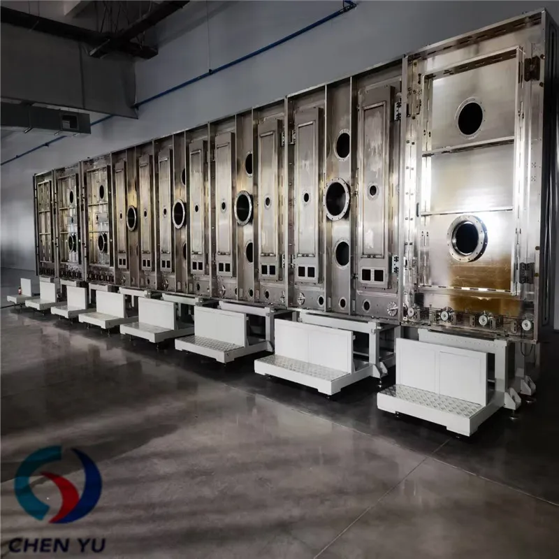 Система высоковакуумного осаждения с надежным диффузионным насосом для покрытия аргоновым слоем