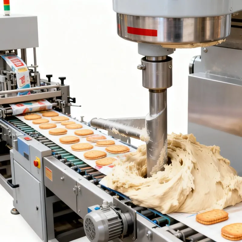 Автоматическая машина для производства мягкого и твердого печенья