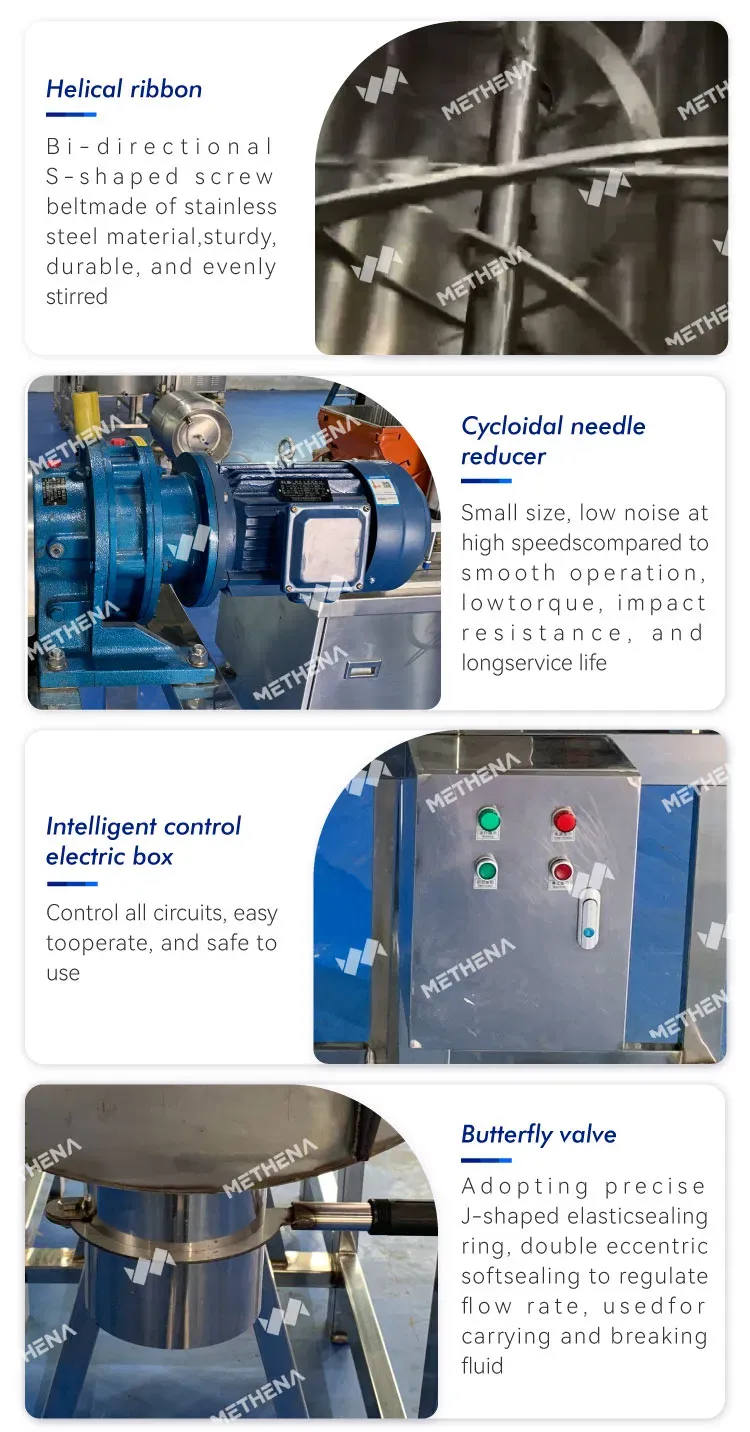 Горизонтальный сухой порошковый блендер нового поколения 6