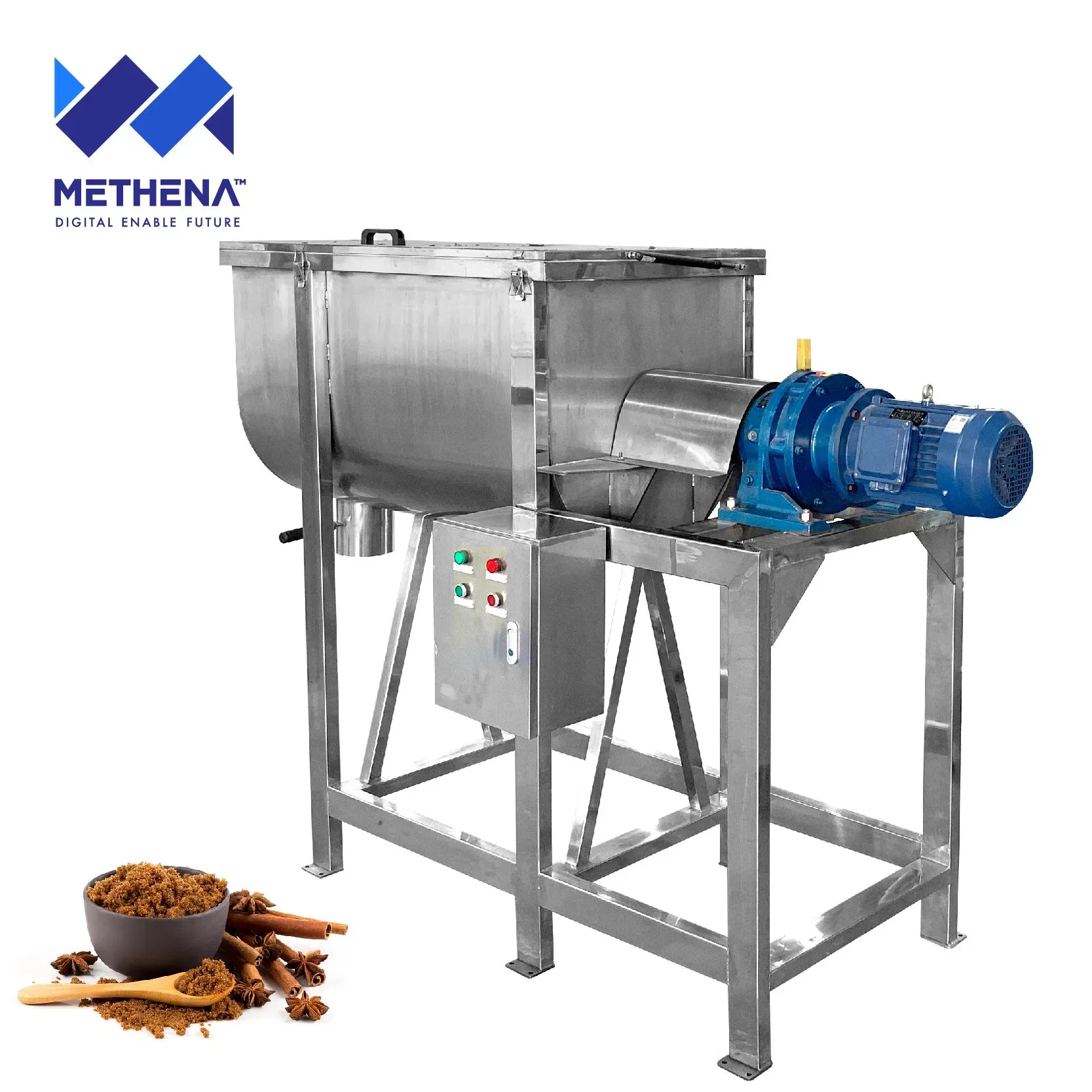 Горизонтальный сухой порошковый блендер нового поколения