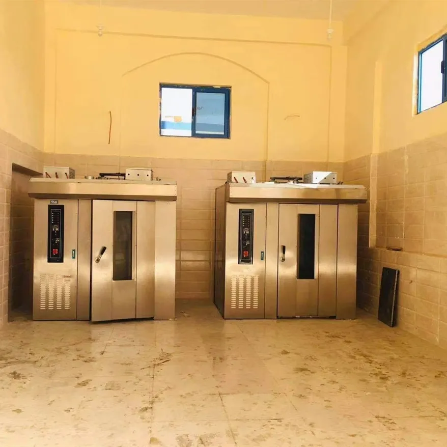 Промышленная ротационная печь для выпечки хлеба 2