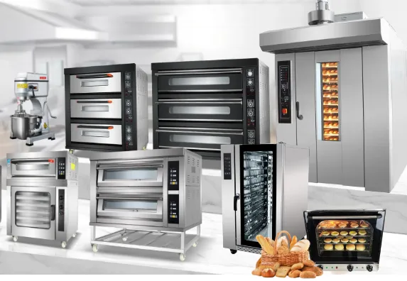 Промышленная печь для выпечки тортов, пиццы и хлеба 6